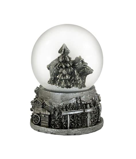 Smoky Mountains Snow Globe 45 Mm Souvenir Water Globe