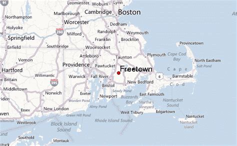 Freetown Massachusetts Location Guide