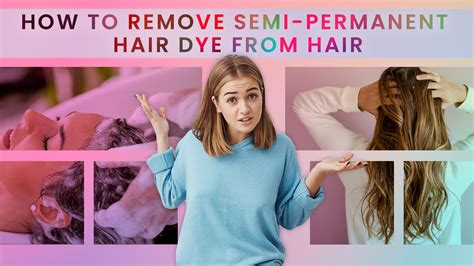These dyes aren't able to deposit color inside the hair shaft so they sit on top instead. How to Remove Semi Permanent Hair Dye from Hair? How long ...
