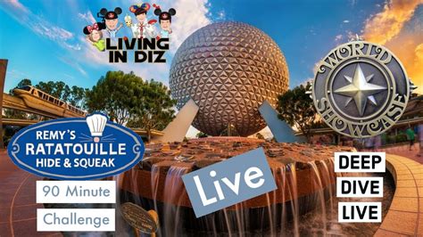 Prime video (streaming online video). Live: Epcot Ratatouille Hide & Squeak 90 Minute Challenge Live Stream | Walt Disney World - YouTube