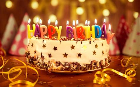 Happy birthday cake with candle number. Download wallpapers Happy Birthday, 4k, birthday cake ...