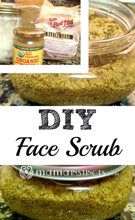 Diy Face Scrub That Only Takes 5 Minutes To Make Mama Instincts®