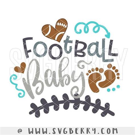 Download #Football #Baby SVG / Gender Reveal Party / Baby ...