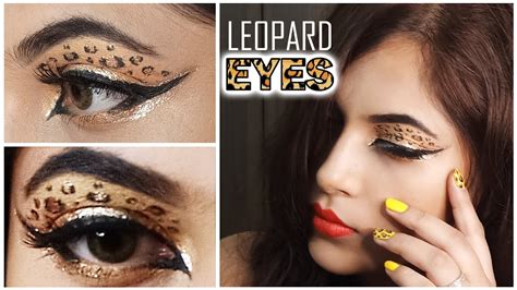 How To Do Leopard Print Eye Makeup Saubhaya Makeup