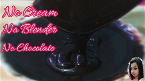 Chocolate Saucehomemade Quick Chocolate Sauce Recipe Youtube