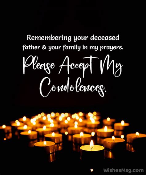 57 Messages De Condoléances à La Mort Du Père Wishesmsg 2023