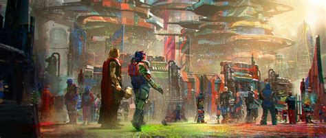 Marvel theory claims hulk may have spent centuries on sakaar. ArtStation - Thor Ragnarok Sakaar work, emmanuel shiu ...
