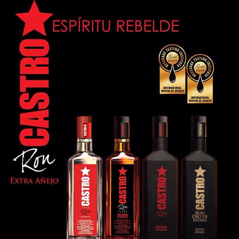 Campaña Publicitaria De Ron Castro Venezuela 2014 Whiskey Bottle