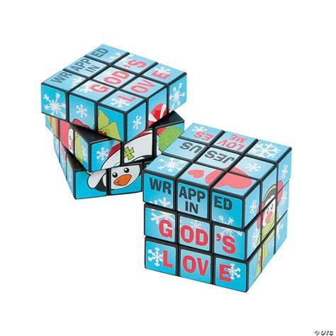 Religious Penguin Mini Puzzle Cubes Discontinued