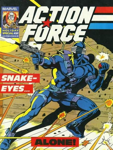 Action Force Special Uk 1987 1988 Marvel Magazine Comic Books