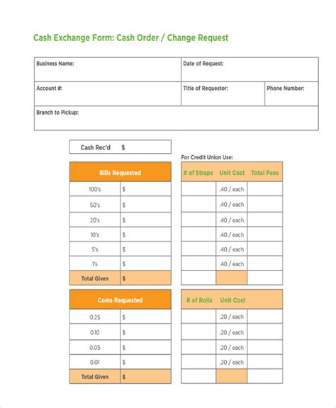 change order forms   word  format