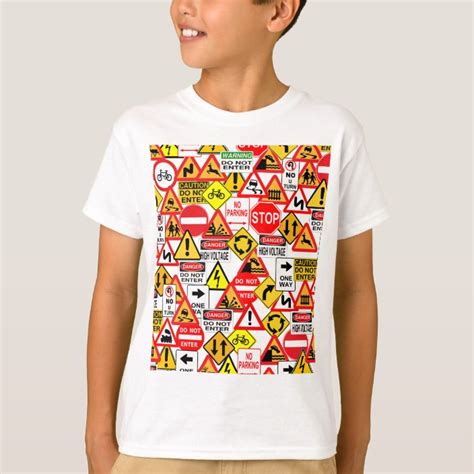 Traffic Signs Shirt Choose Style And Color