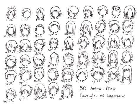 23 best images about male hair styles for drawing on pinterest. Gis Creatio: CABELOS EM MANGÁ