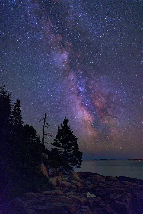Milky Way Over Otter Point Photograph By Rick Berk Fine Art America