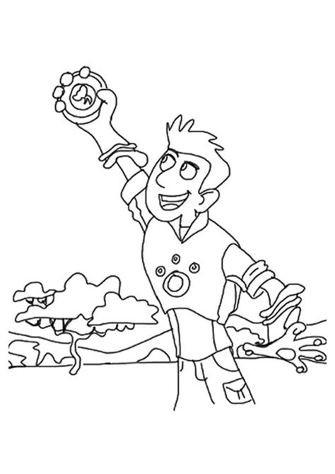 Wild Kratts Coloring Pages Pdf Gourmand Chef Coloring Page Waldo Harvey