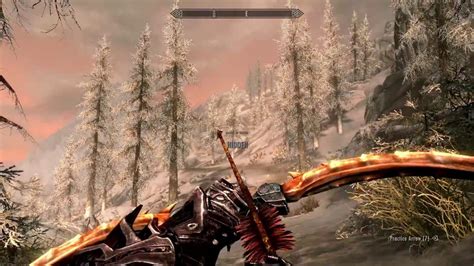 Dragonborn Takes The Archery Challenge Skyrim Special Edition