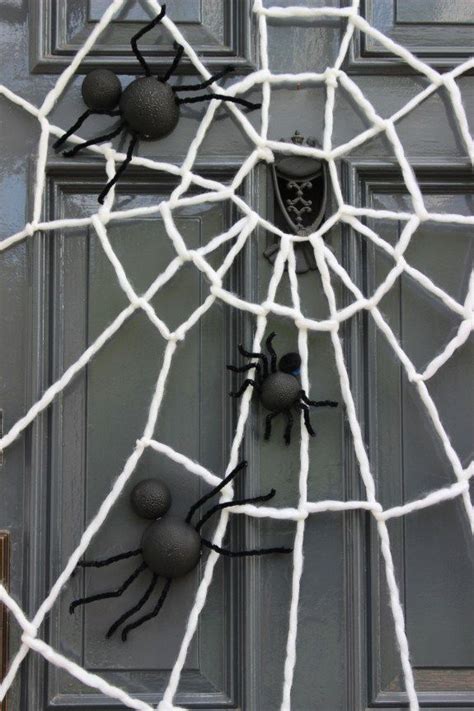 Check out our spider door decor selection for the very best in unique or custom, handmade pieces from our shops. Halloween door decor with DIY giant spider web and filled with spiders large and small ...