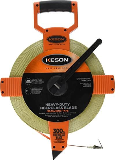 Keson Otr18m300 Open Reel Fiberglass Tape Measure Reel With Double Hook