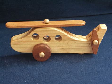 Wooden Helicopter Childrens Toy Helicopter Traditional Toy Etsy
