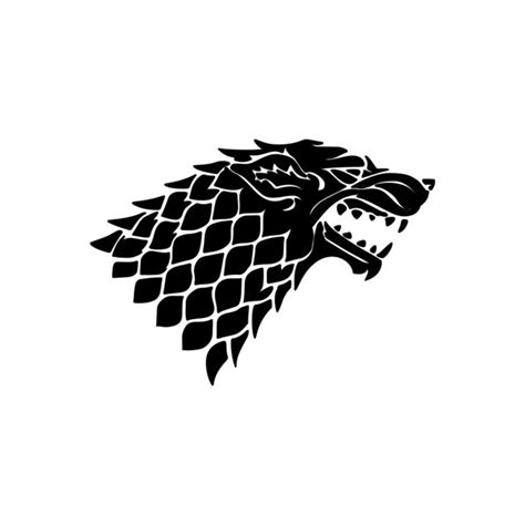 Browse and download hd game of thrones png images with transparent background for free. Direwolf House Stark Game of Thrones graphics by ...
