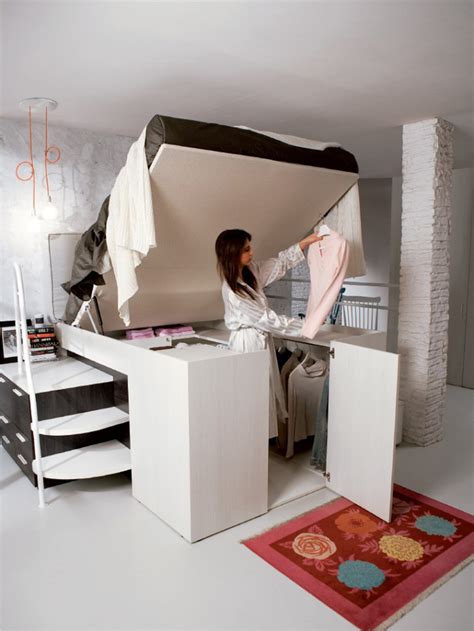Platform Bed With A Closet Hidden Underneath Designs And Ideas On Dornob