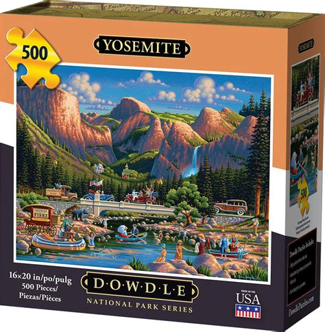 Enjoy in solitude or as a family. Dowdle Jigsaw Puzzle - Yosemite National Park - 500 Piece ...