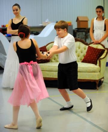 Love of dance -- Studio of Classical Dance Arts in rehearsal for next