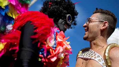 Gay Pride Revelers Crowd Onto Rio De Janeiros Copacabana Beach For