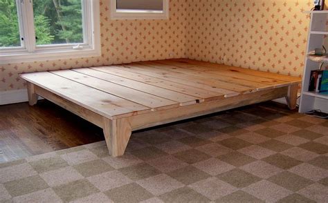 Easy Diy Platform Bed Ideas 40 Diy Platform Bed Plans Rustic Platform