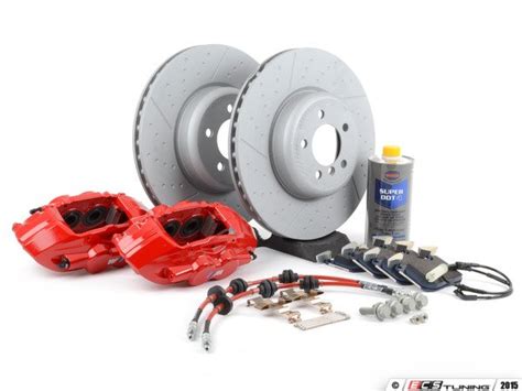 Assembled By Ecs E9xmpbbkt6 M Performance Front Big Brake Kit