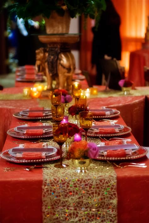Indian Inspired Wedding Table... Rentals by Barclay Event Rentals