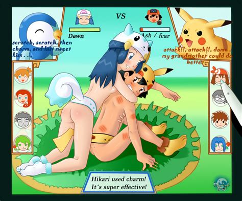 Rule 34 Ash Ketchum Ass Battle Breasts Charm Charm Pokémon Move