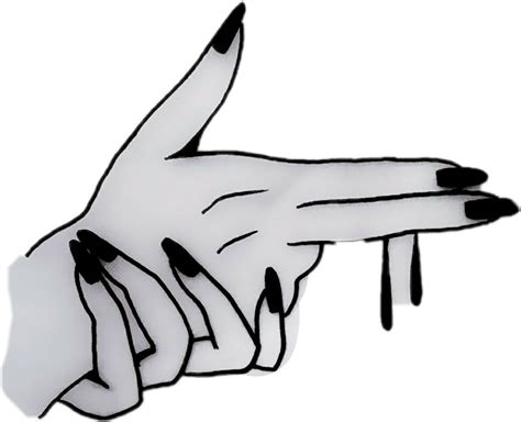 Fingers Drawing Aesthetic Transparent Png Clipart Free Tattoo Drawing