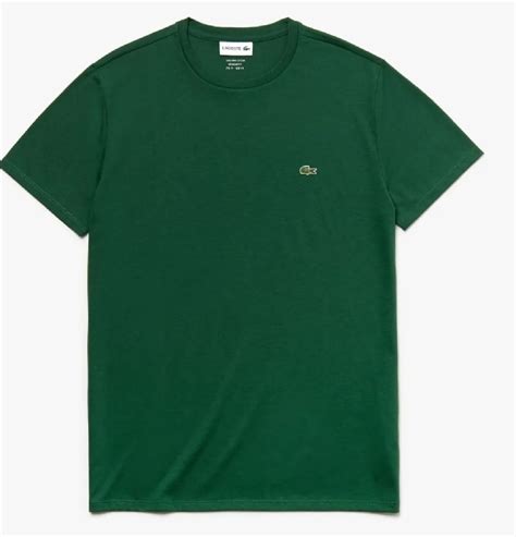 Camiseta Lacoste Verde Original Camiseta Masculina Lacoste Novo