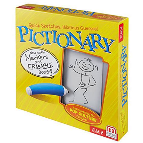 Some games are hosted by a professional, others are played among friends and family. Pictionary Game - Stevensons Toys