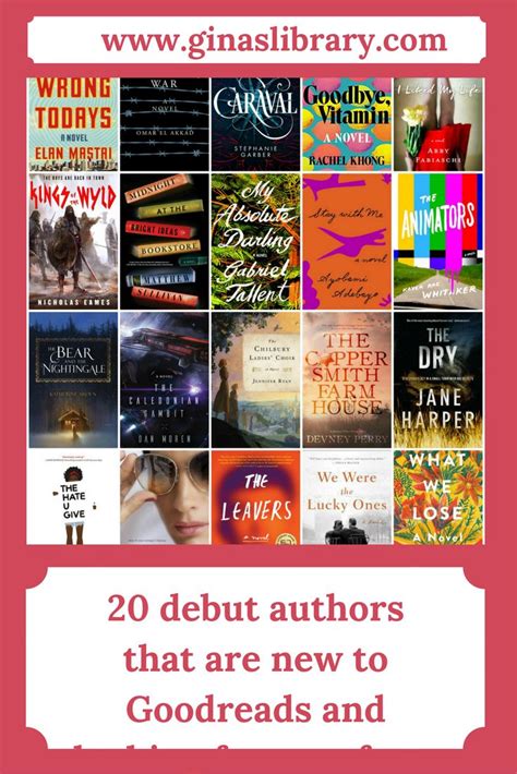 20 Debut Authors That Are New To Goodreads And Looking For New Fans