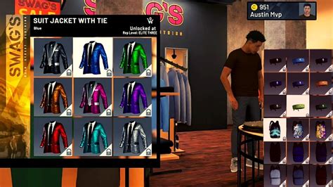 Nba 2k20 All New Park Clothes Head Ties Backpacks Suits And More
