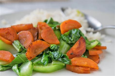 Pak Choi Wok Gemüse