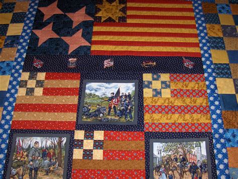 I Designed This Civil War Quilt For A Friend In The States Repro