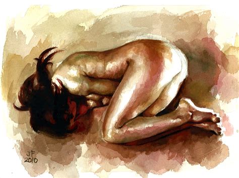 Watercolor Nude Another Watercolor Nude Again More Det Flickr