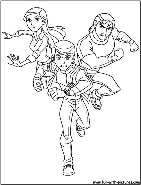 Wildvine From Ben 10 Coloring Pages Free Printable Coloring Pages