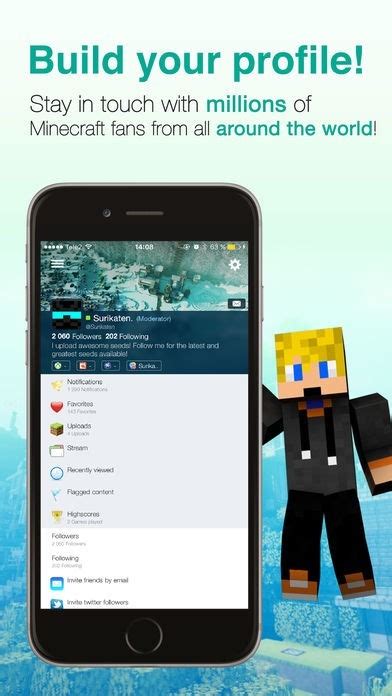 Seeds Pro For Minecraft Server Skins Community Iphone・android対応の