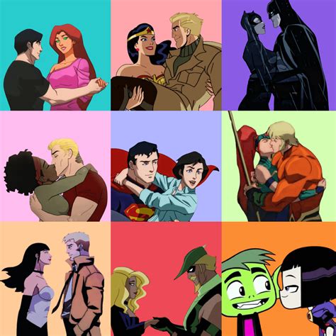 Filmtv Who Are Your Favorite Dc Couples In Animation Dcau Dcamu Tomorrowverse Ttg R