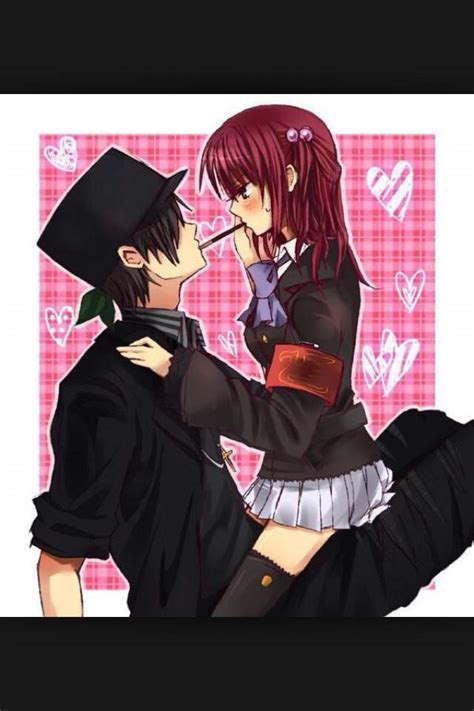 Cute Anime Emo Couple