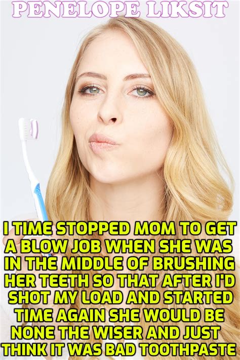 I Time Stopped Mom To Get A Blow Job When She Was In The Middle Of