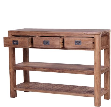 June 14 to 20, 2021. The 'Tanjung' Reclaimed Teak Wood Console Table | Console ...