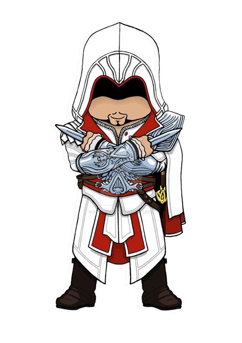 Assassin S Creed Anime Ezio Auditore Chibi Assassins Creed