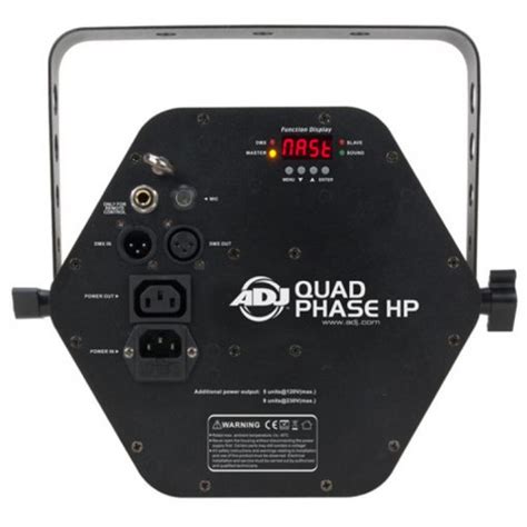 Adj Quad Phase Hp Moonflower Effect Light Bandshop Hire Sound Stages Light Power