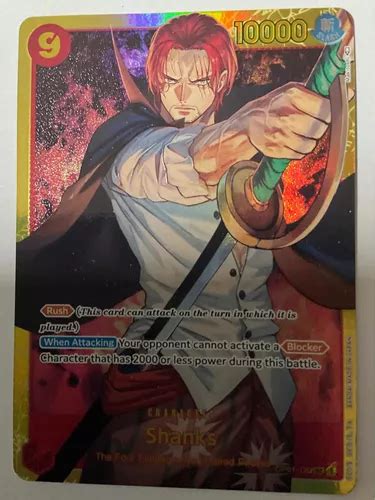 One Piece Card Game Shanks Op Sec