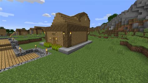 Instead minecraft was just named as minecraft. The Bedrock Breaker house and shack Minecraft Project